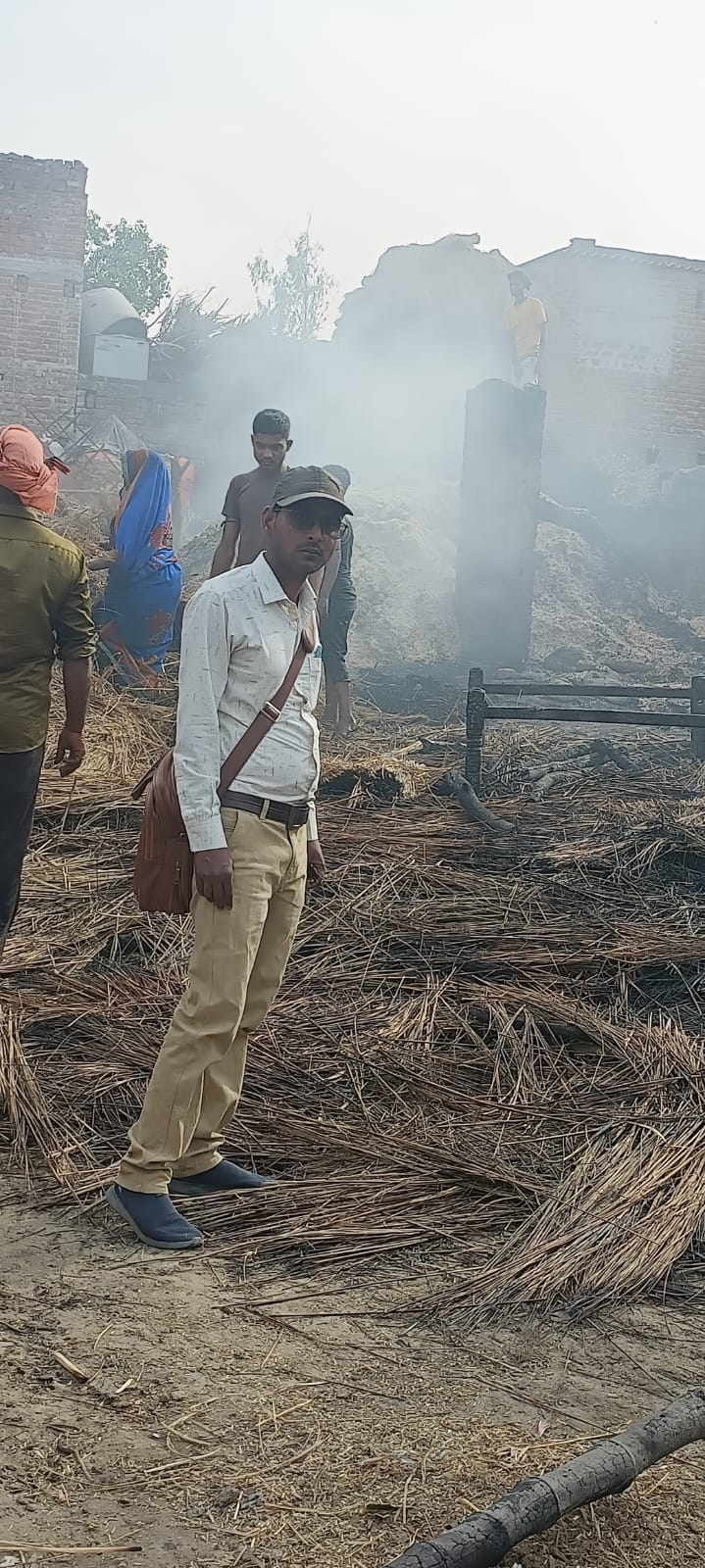 Goods worth thousands burnt in fire, three animals burnt