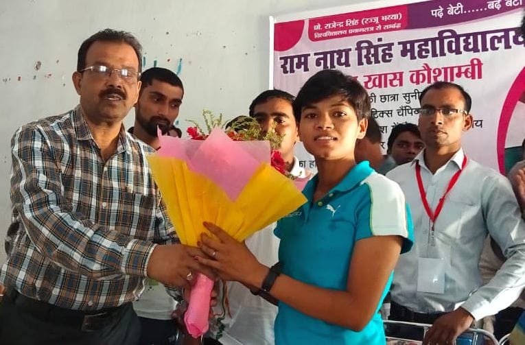 Asian Athletics Championship medal winner Sunita honored