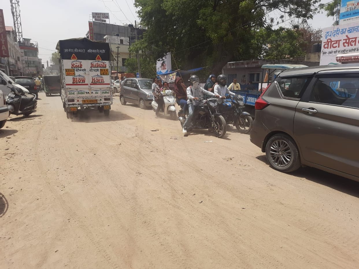 Road uprooted without permission, damage to PWD, drivers upset