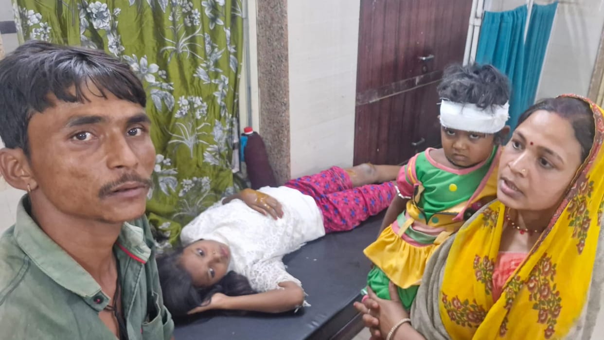 Auto rams into house on Damoh Katni road one girl dead three undergoing treatment