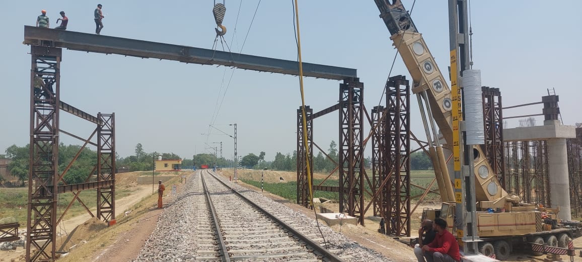 Girders found seven months ago...now construction started