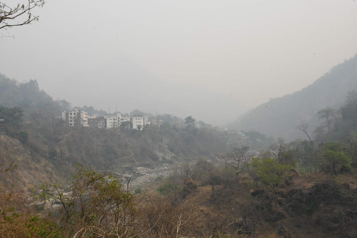Nainital Forest Fire:  Nainital air spoiled due to forest fire