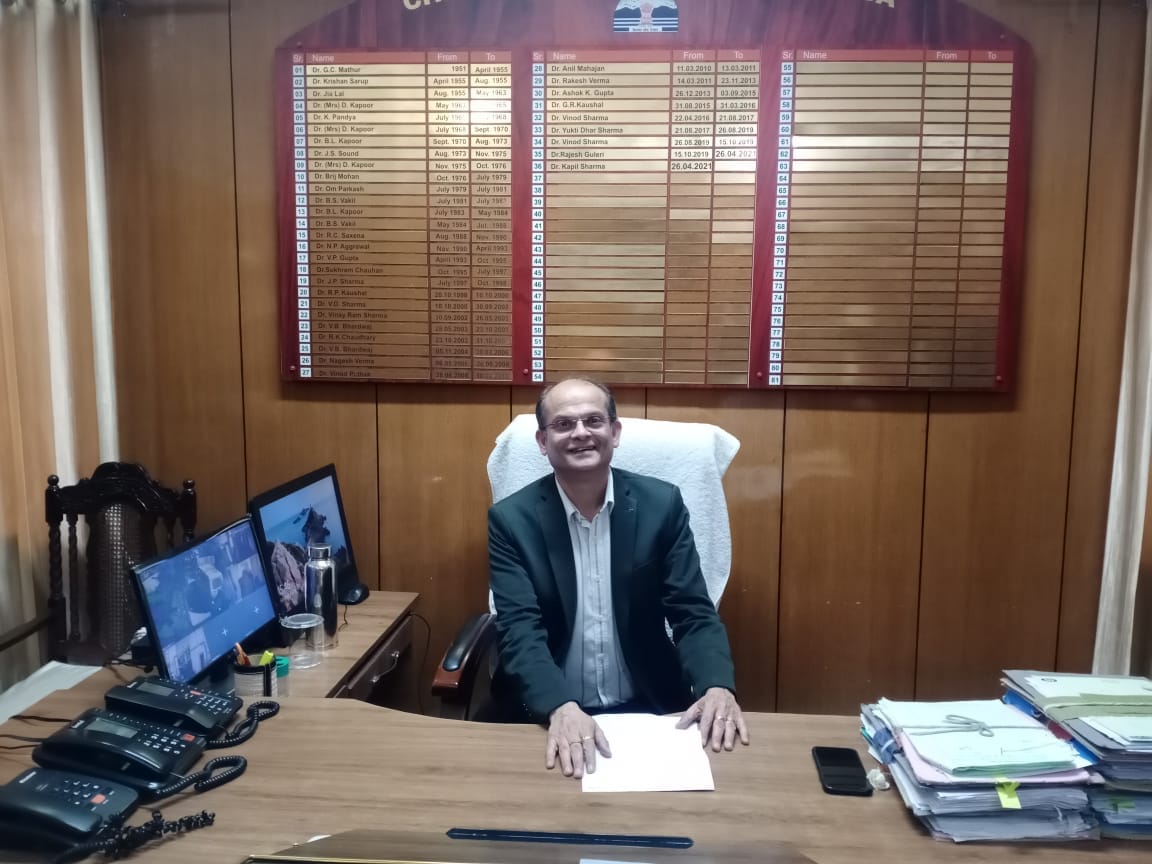CMO Dr. Vishal took charge