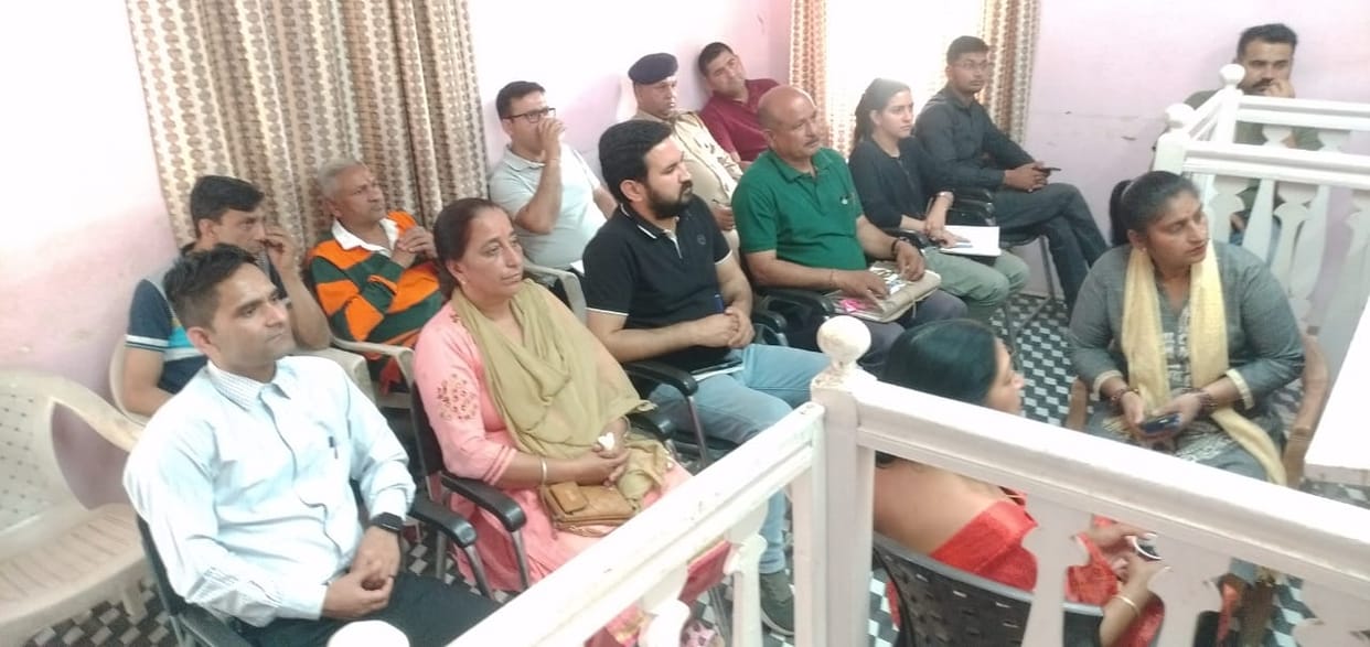 renuka ji vikas board organised meeting about parsuram jaynti utsav
