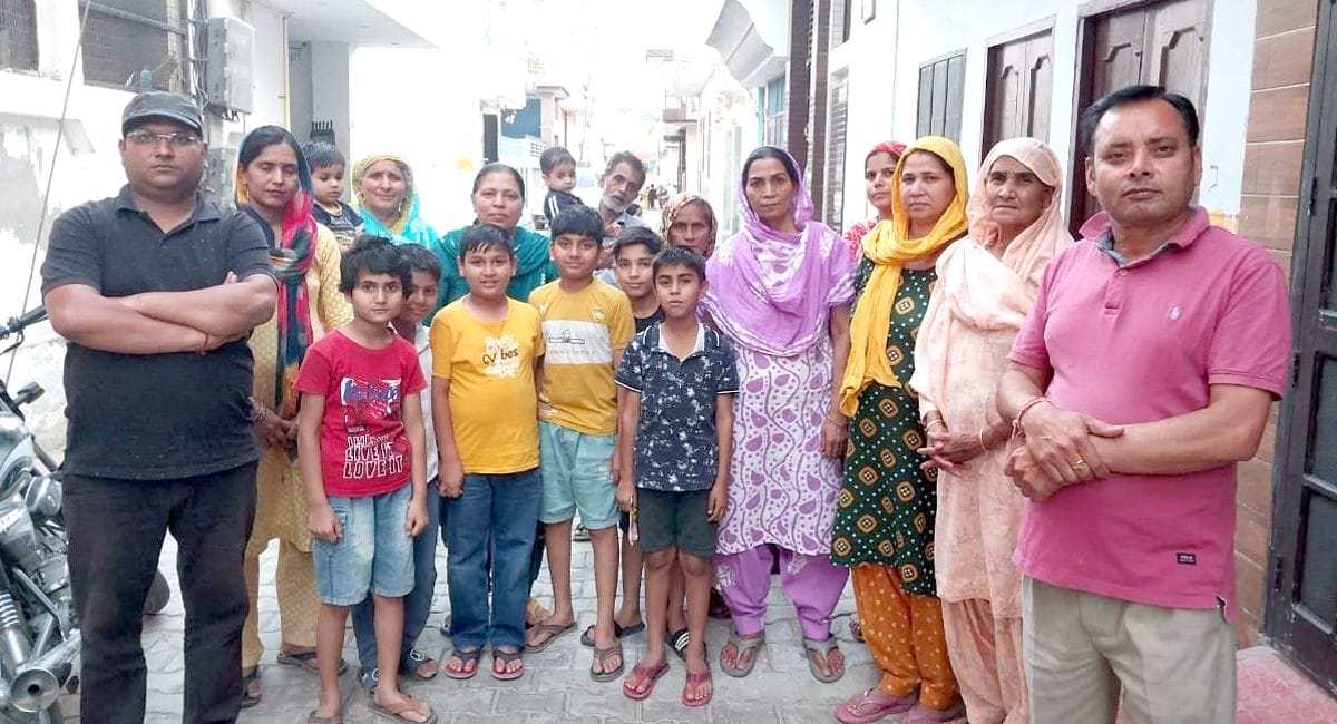 Colony people forced to drink contaminated water