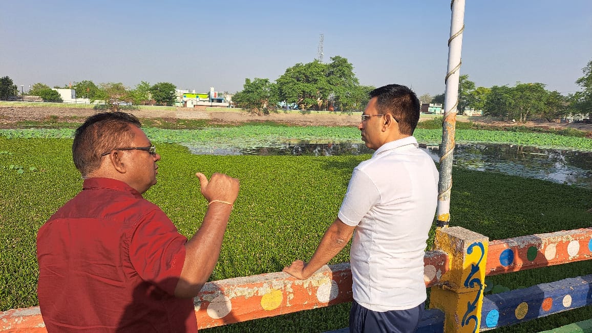 Damoh Collector started a campaign for the conservation of ponds