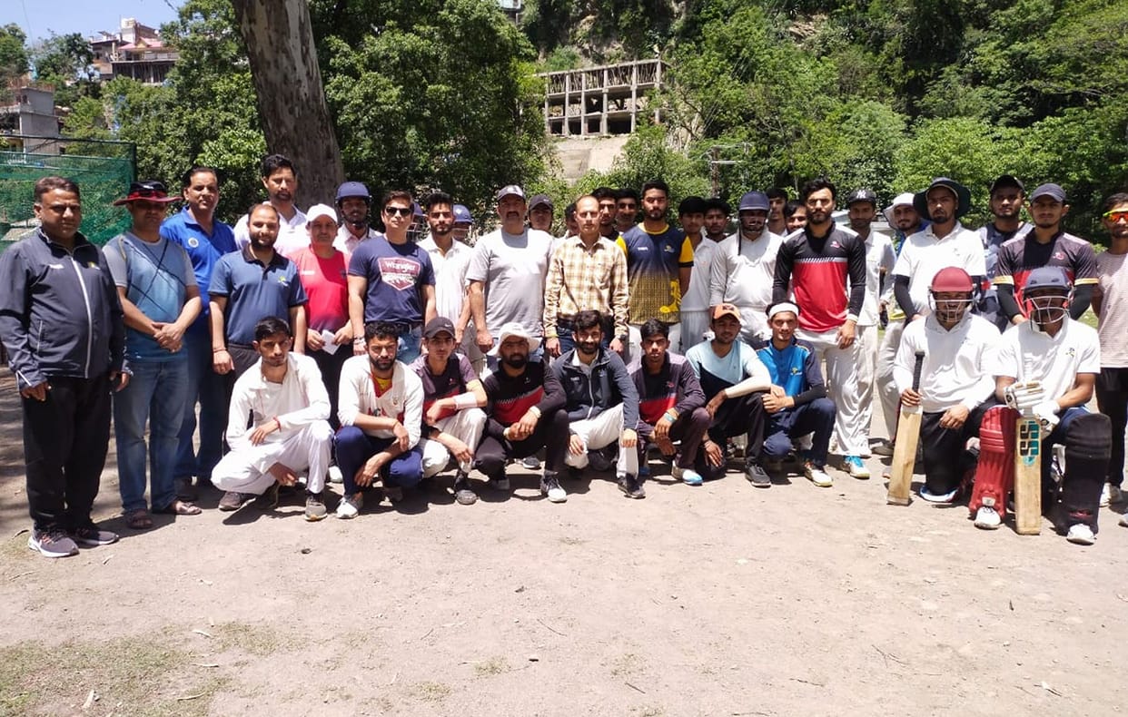 35 players came to give trials for inter district one-day cricket team