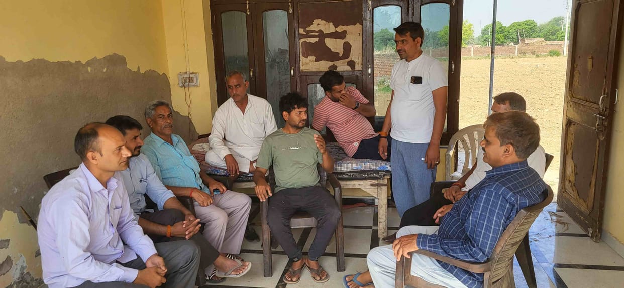 Thousands of vehicles passing through Sisoth due to construction of Rivasa bridge, villagers held a meeting