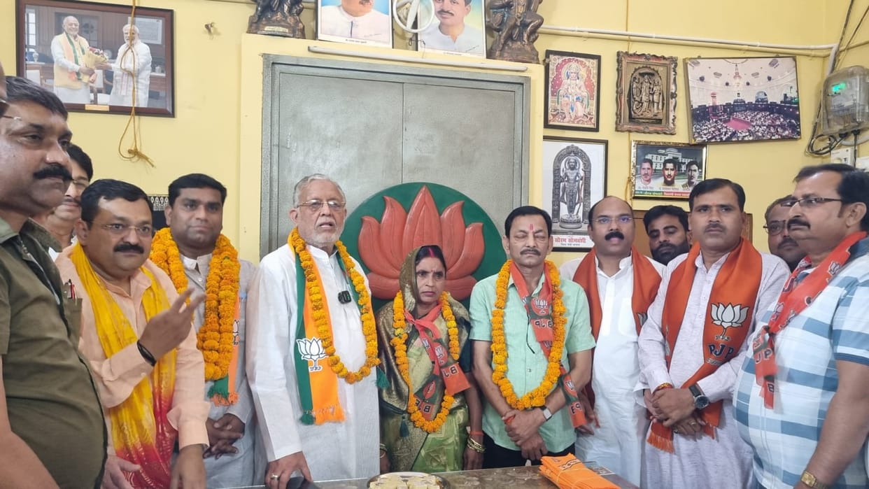 SP candidate Rajesh Kashyap joins BJP