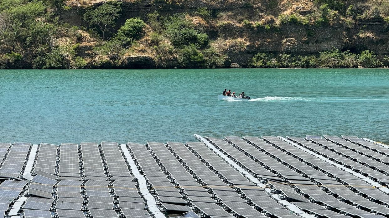 15 MW floating solar green energy plant will be completed soon: Pushkar