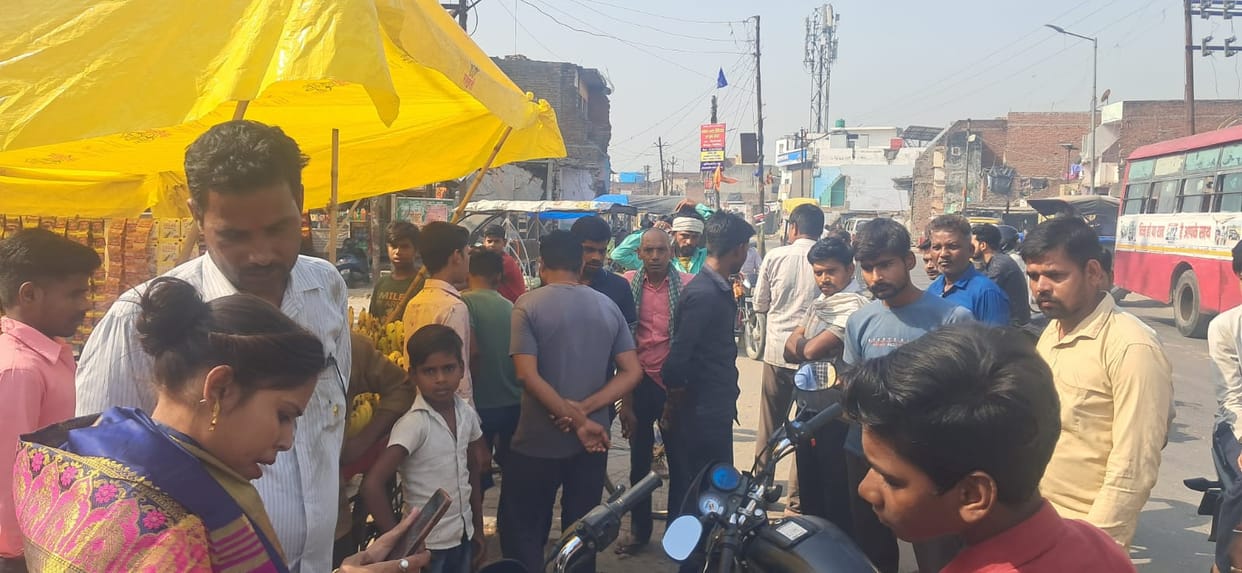 There was a fight between two parties after the accident, there was a lot of commotion at the intersection