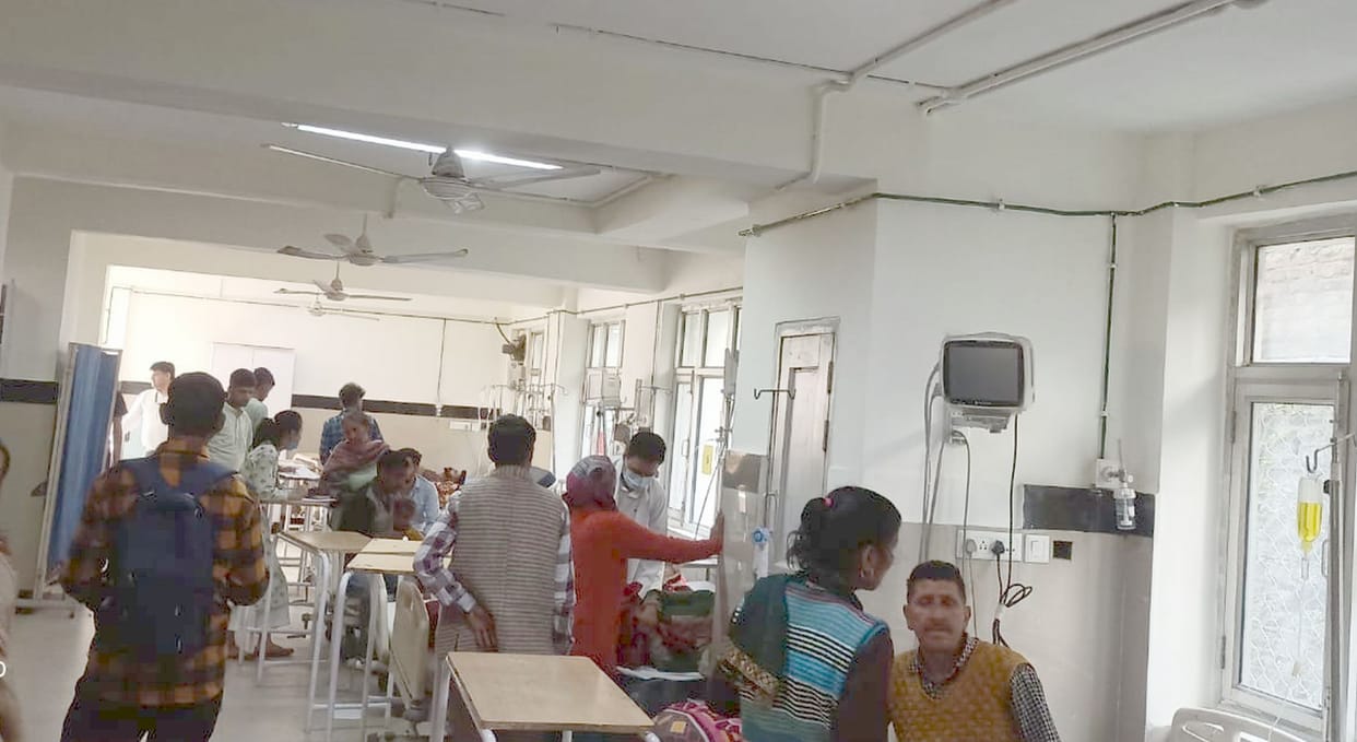 Now the roof of the medical college will not leak in the rain