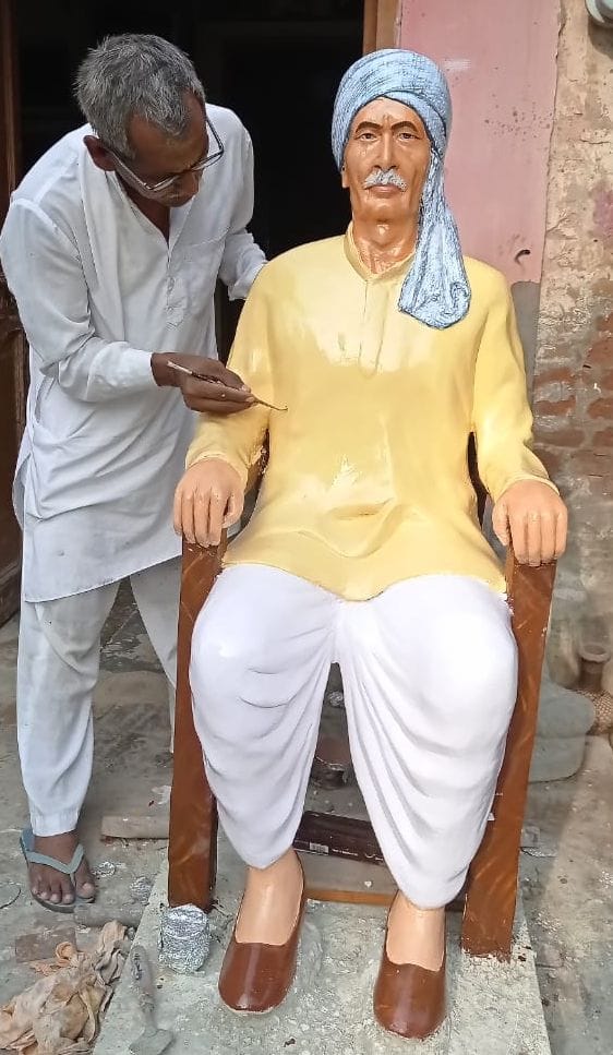 Master Ramkishan, who got his name registered twice in Limca Book of Records in clay art, passes away