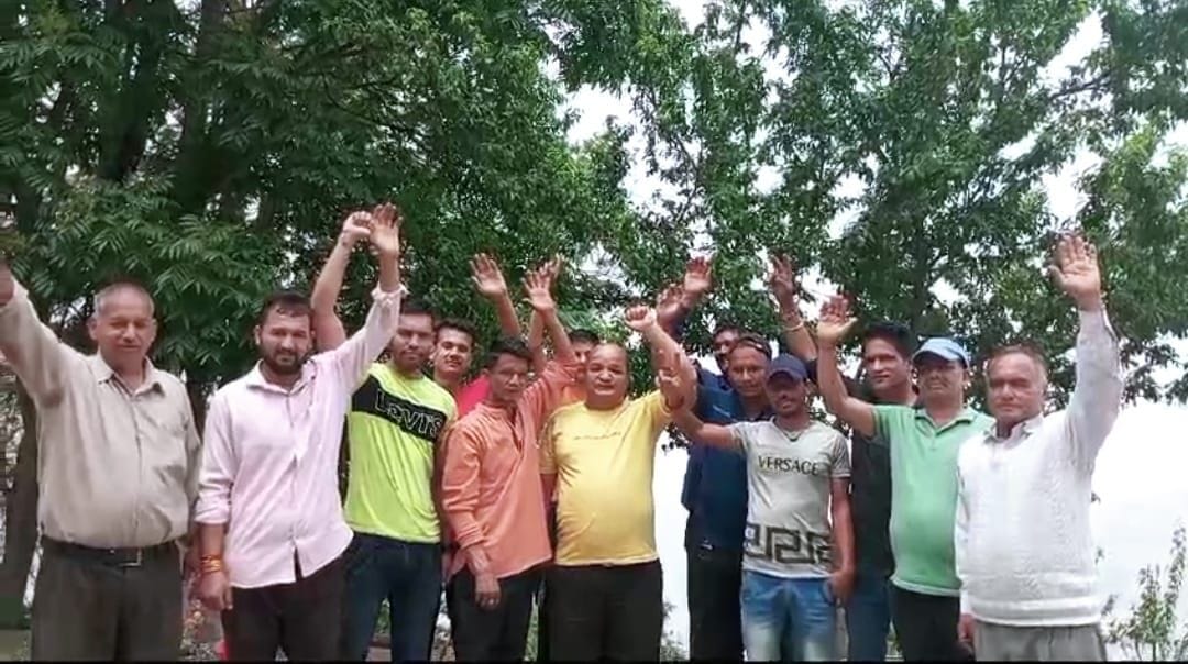 Demonstration on demand of setting up camp for e-KYC