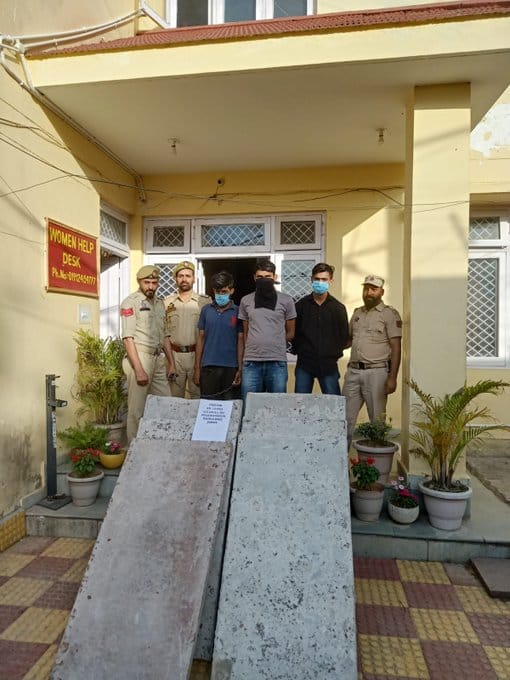 Three Thieves Arrested