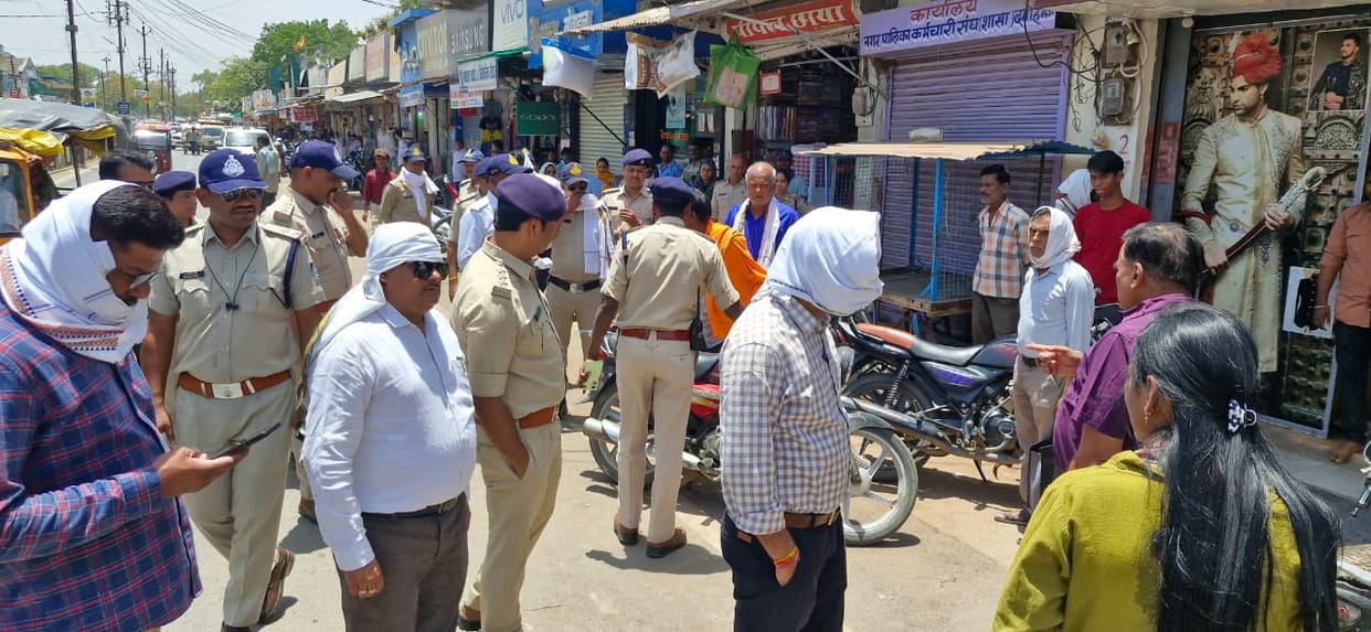 Damoh News Monday was the hottest day of the year, temperature reached 43 degrees