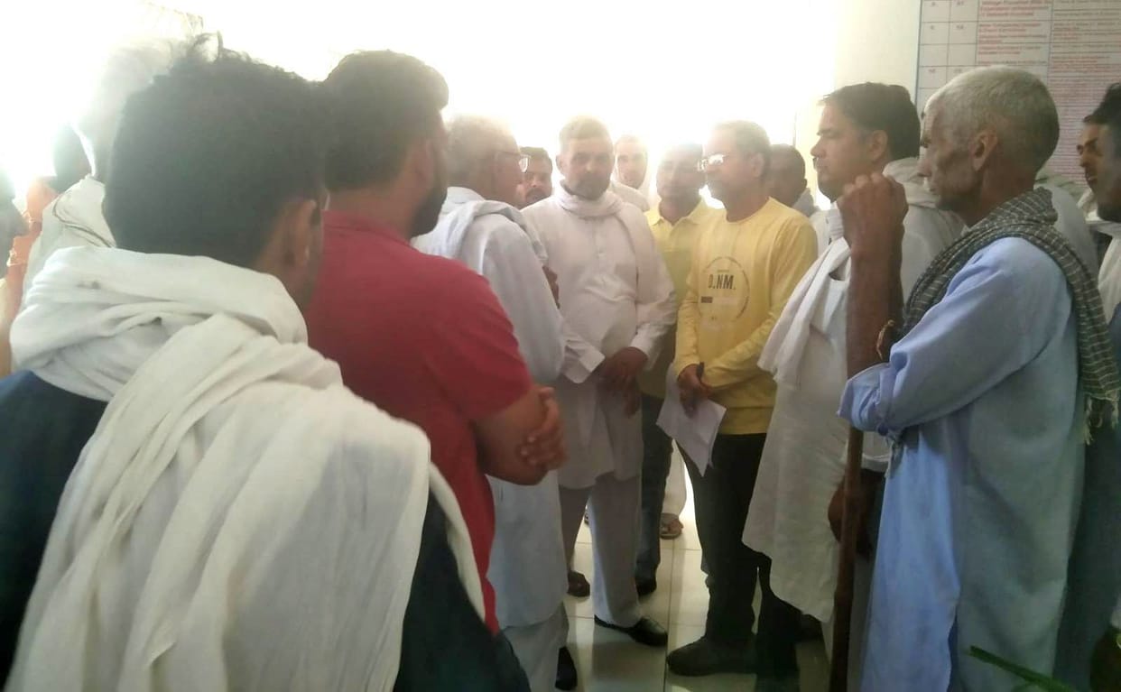 Opposition to registration of FIR against villagers