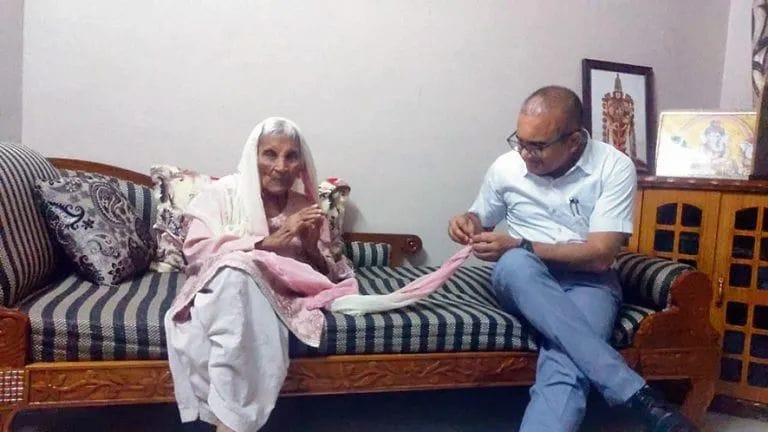 108 year old Ramdevi could not fulfill her promise of voting to ADC