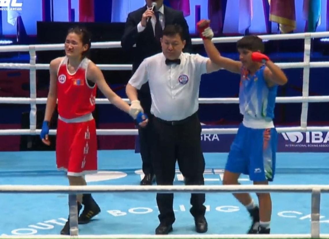 Nisha and Lakshmi won gold medals in Asian boxing