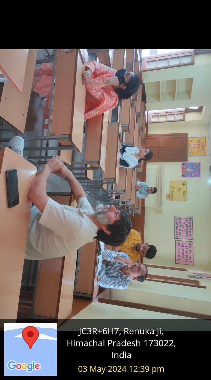 Government College Dadahu, Teacher Educational Workshop, District Sirmaur