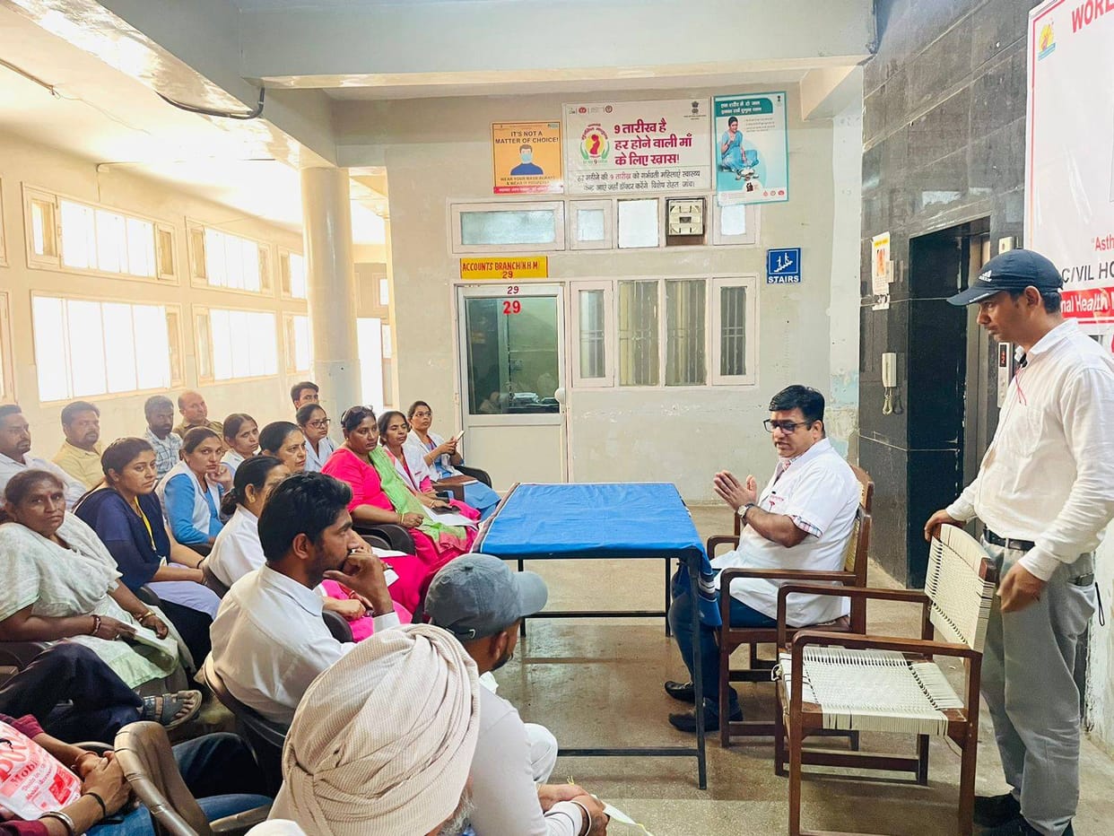 Lungs of patients examined in civil hospital, 40 percent found weak