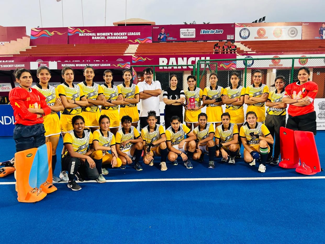 Hisar's Pooja gave victory to Haryana by scoring a goal