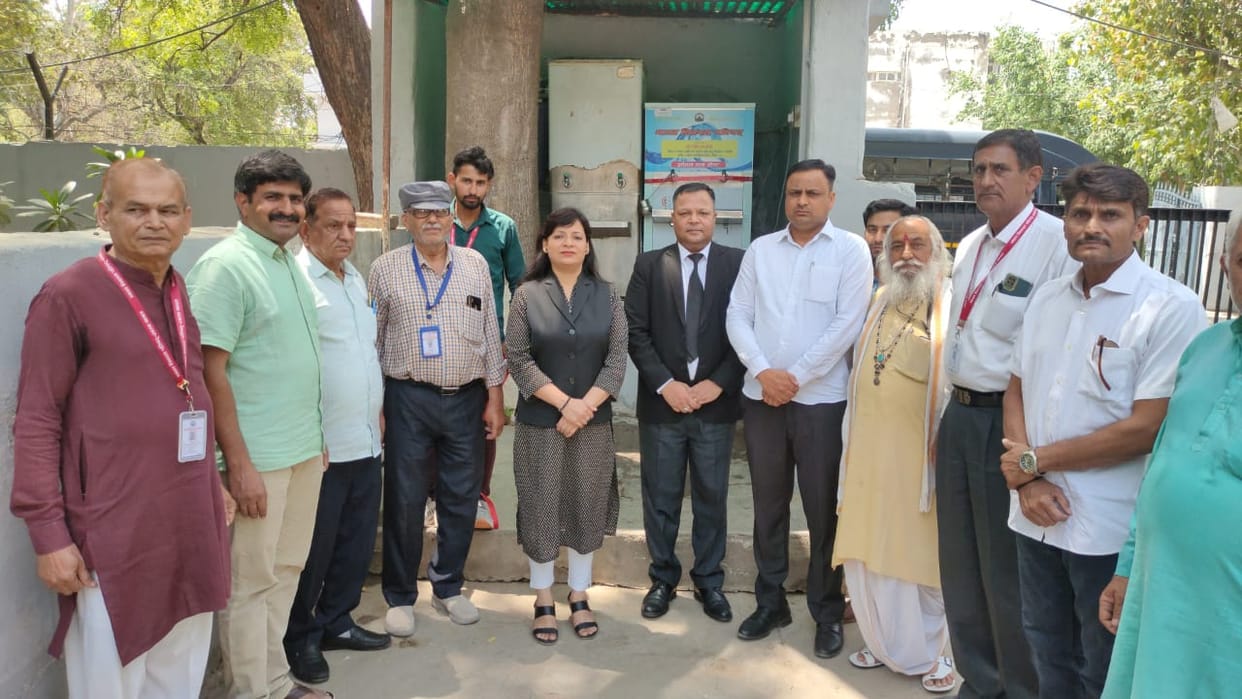 Water cooler installed in court premises