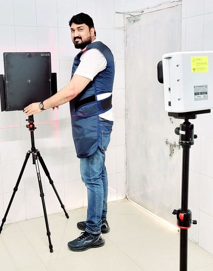 Artificial Intelligence X-ray portable machine found