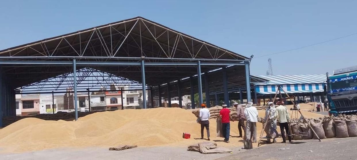Wheat arrival remained nominal, offtake remained 23 percent