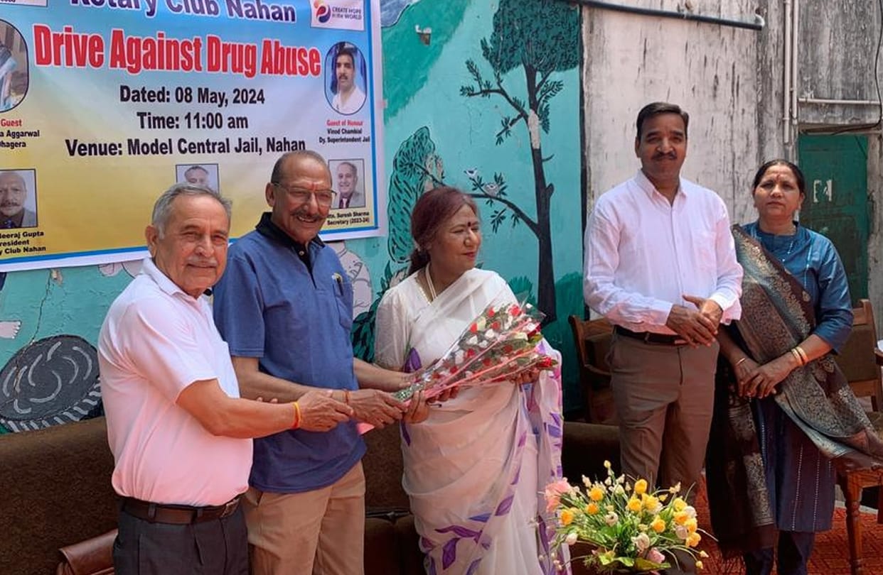 rotary programme in nahan jail