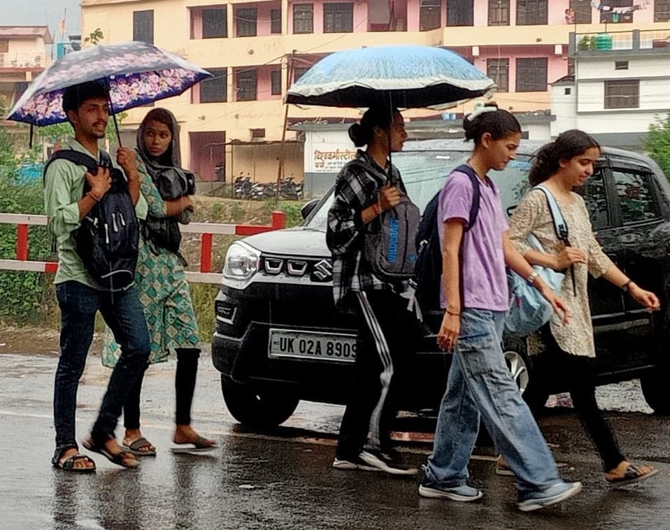 Uttarakhand Weather: heavy rain at night in bageshwar Uttarakhand