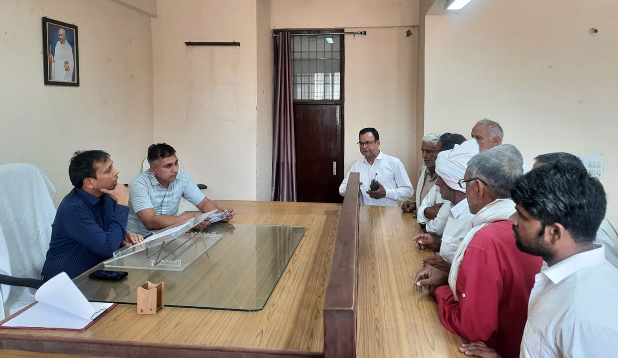 SDM heard 20 complaints in the camp