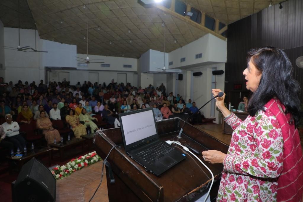 Lecture in Jammu University