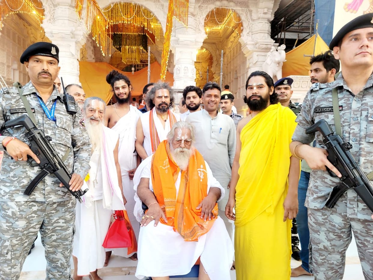 Ramlala should give wisdom to those who raise questions on the temple: Nritya Gopal Das