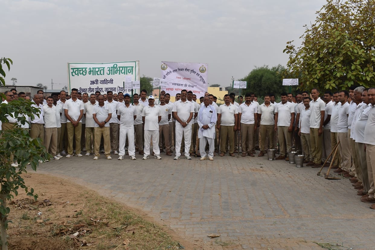 150 soldiers donated labor in the cowshed