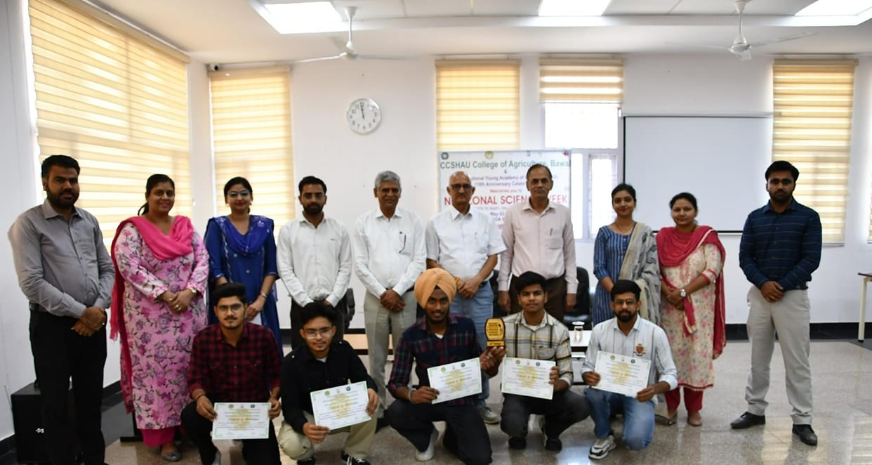 Aditya awarded for irrigation model