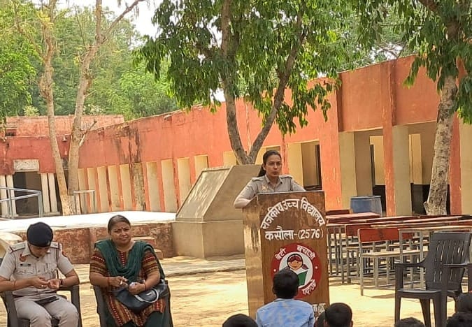Made students aware against crime