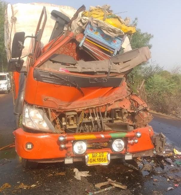 Different cases of road accidents came to light in Damoh