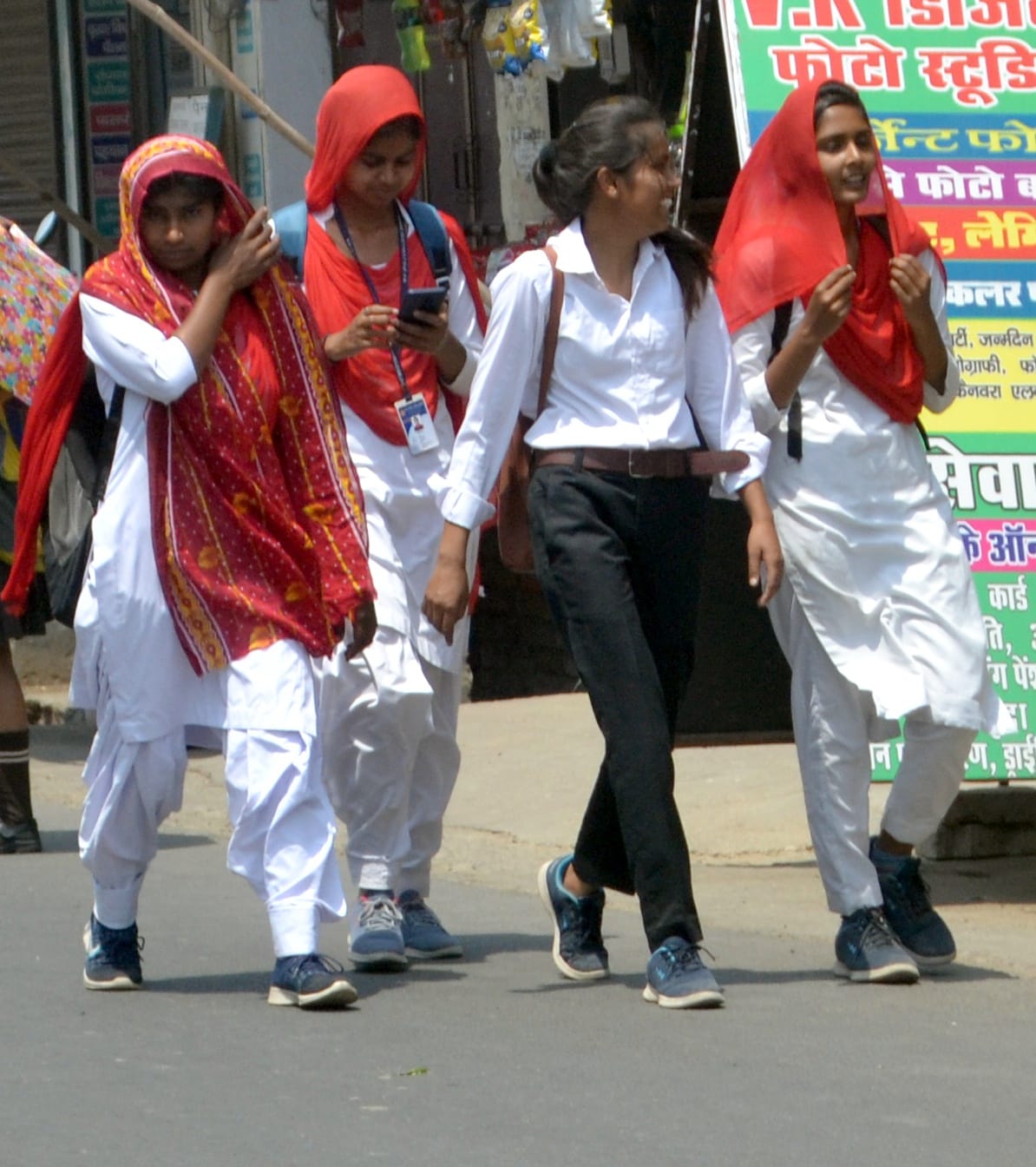 There was no respite from the scorching heat, people were suffering.