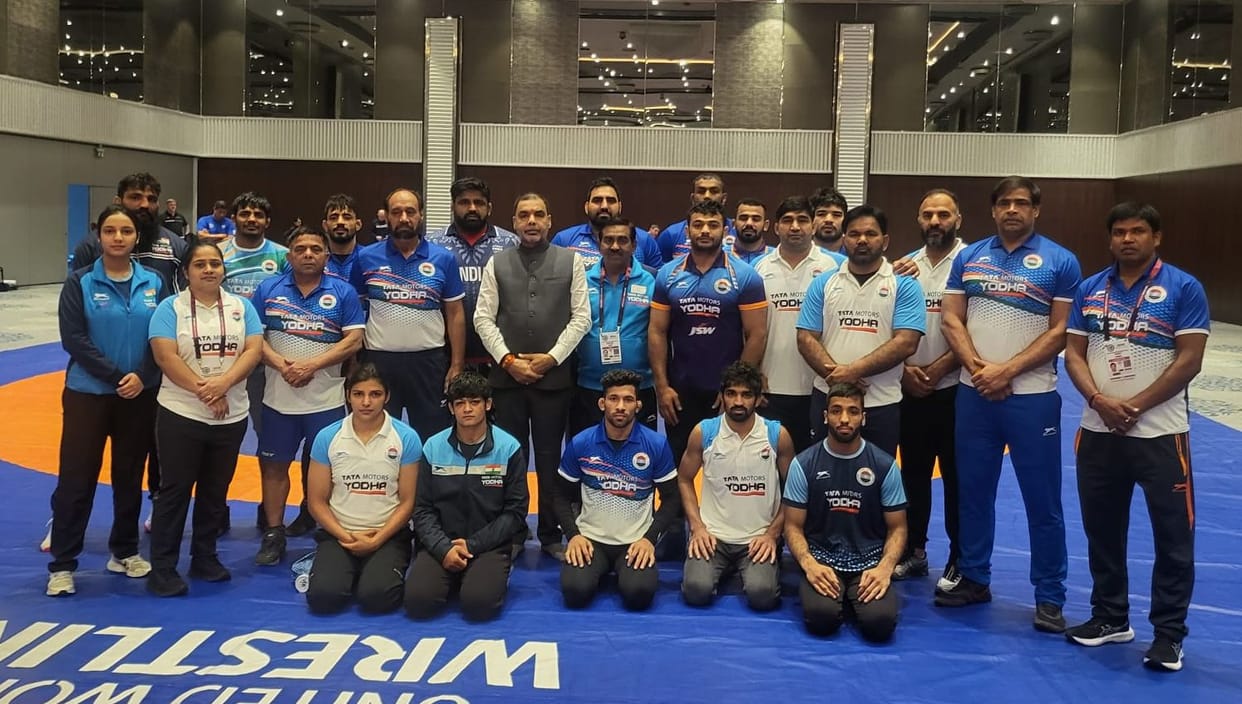 World Olympic Qualifier: Indian wrestling team leaves for Turkey to win quota