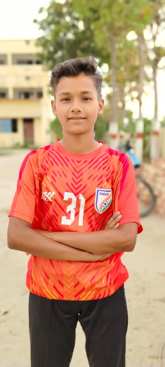 archana sameera practising for under 17 football