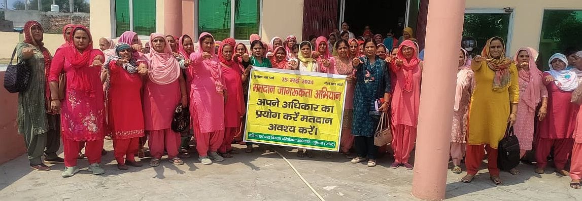 Go door to door to motivate people to vote