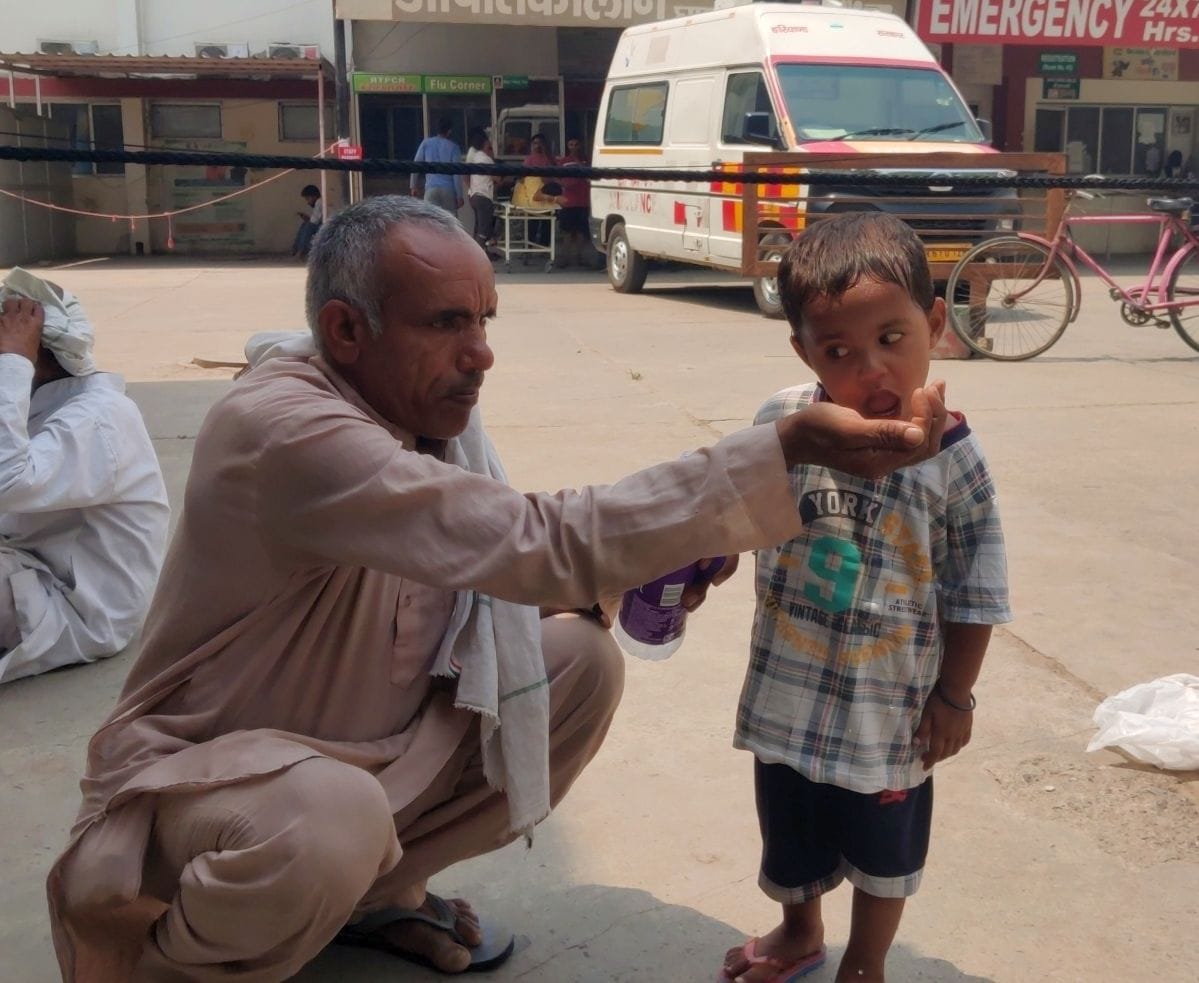 Those coming to the hospital yearning for wate
