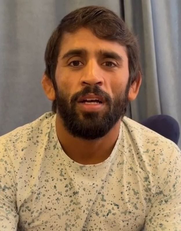 Bajrang wrote on X- Never refused for dope test