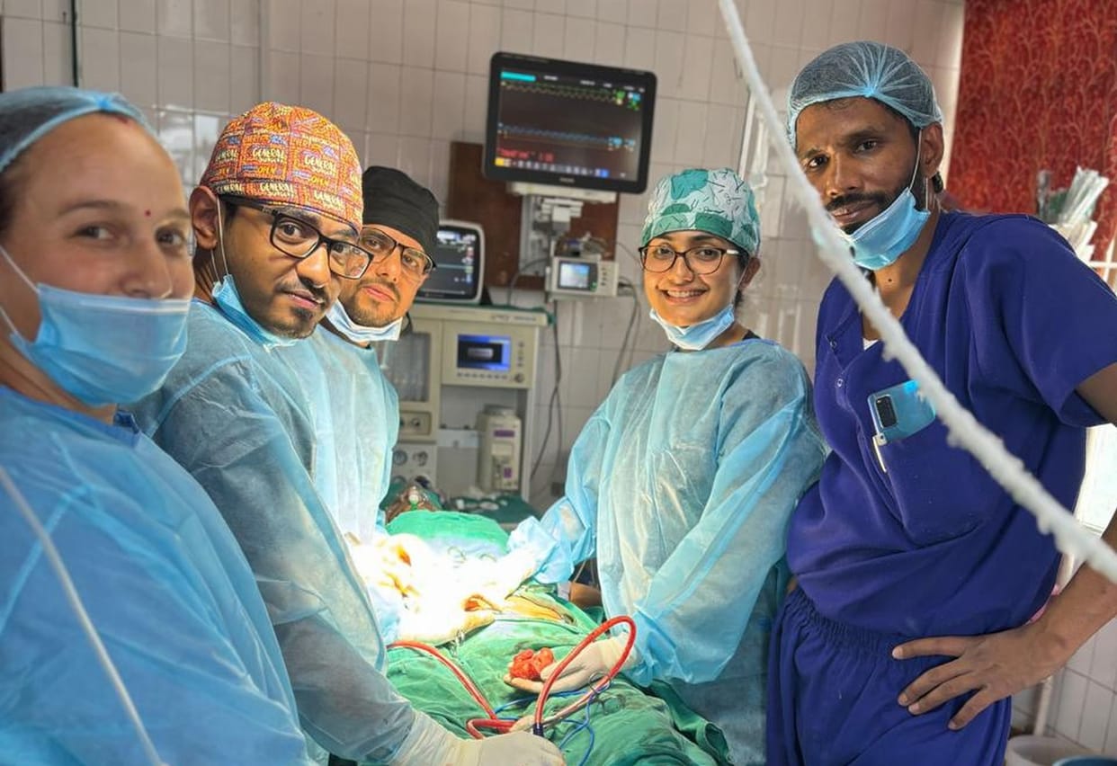 Open operation for prostate disease for the first time in medical college