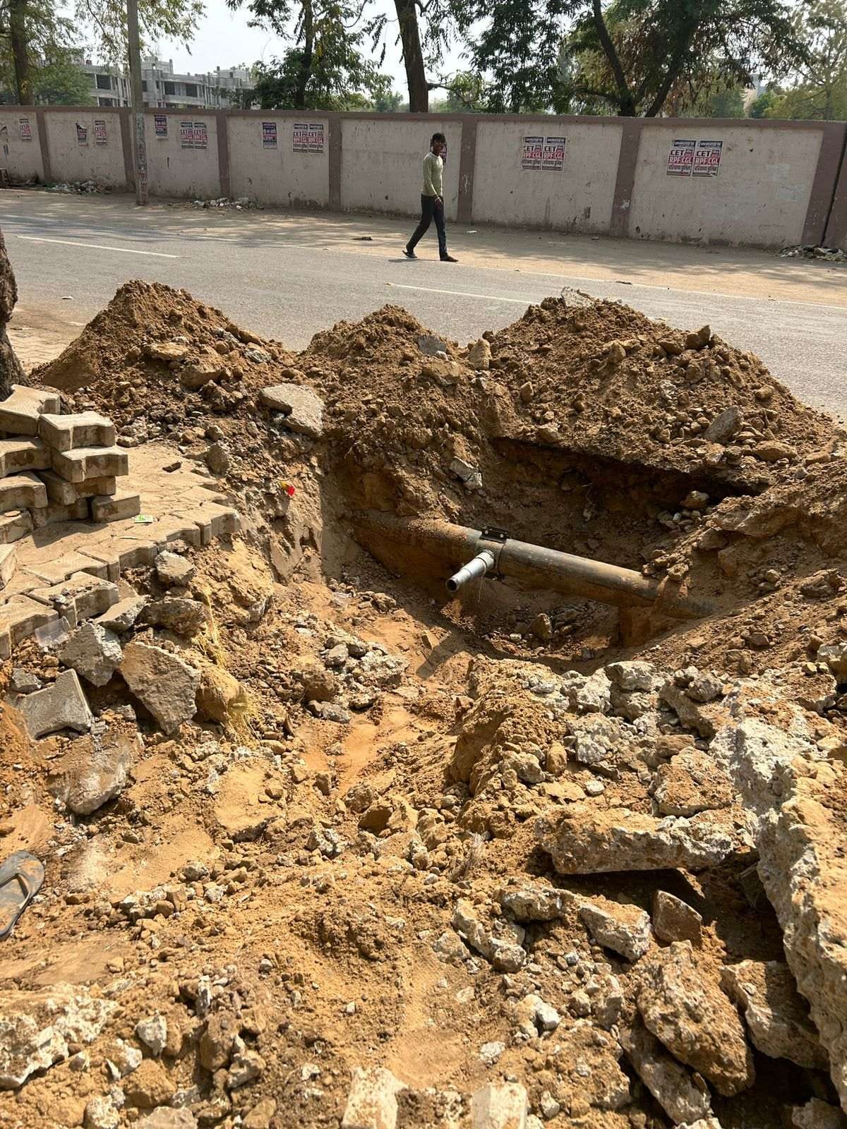 Work started to solve drinking water problem after complaint to Irrigation Minister