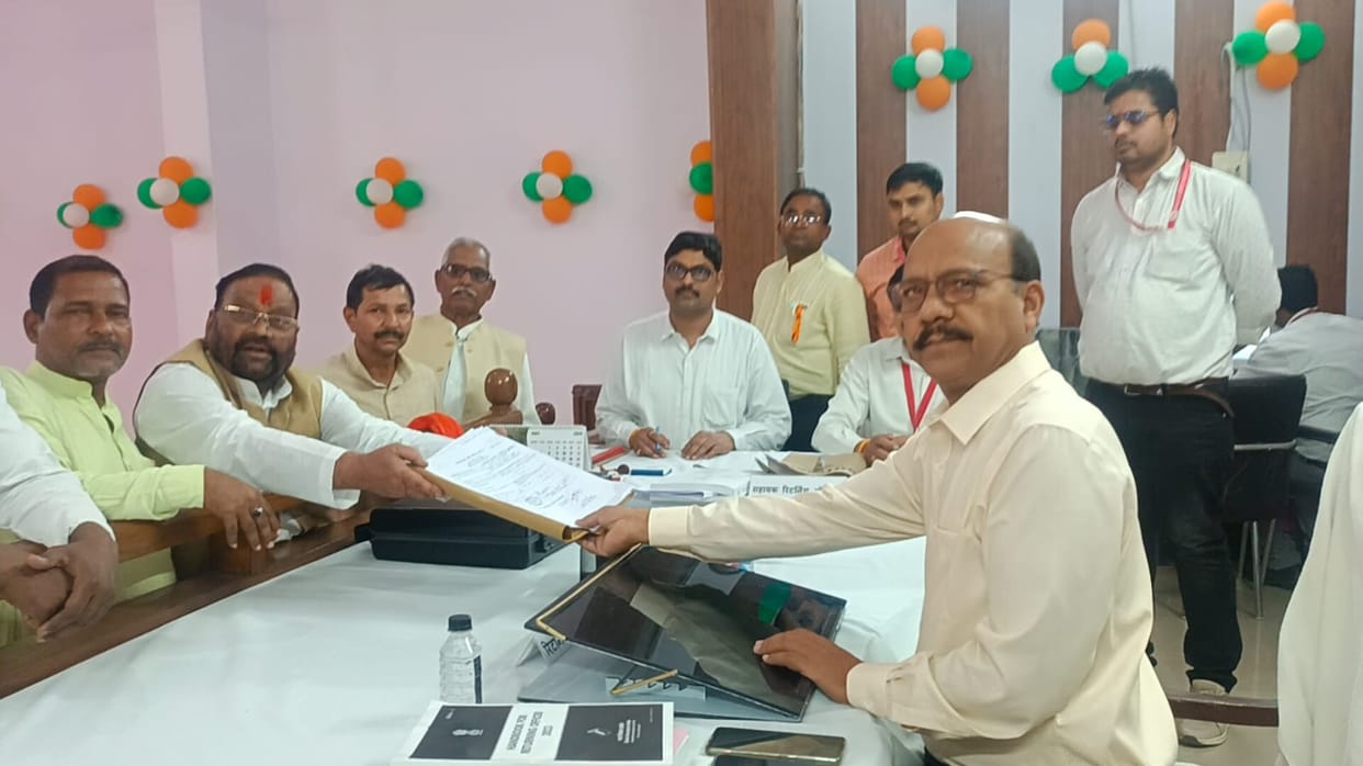 Two candidates including Swami Prasad filed their nominations.