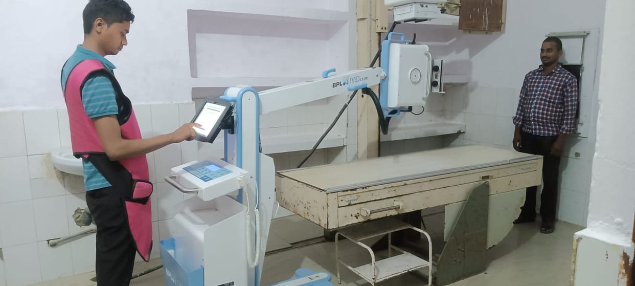 Patients will be able to get X-ray done on bed itself