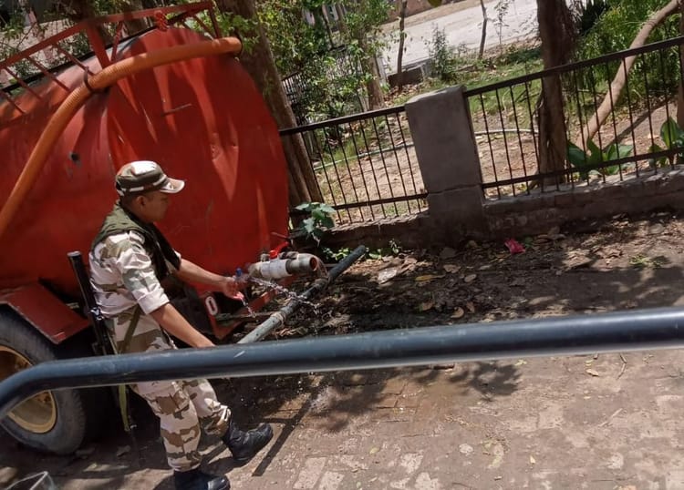 Renewal Power Failure Due To Storm, Water Supply Halted Sonipat News