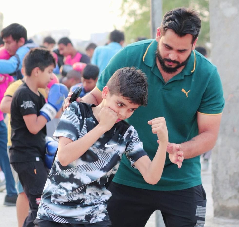 Ajit Boxing Club is filling the spirit of victory among the needy